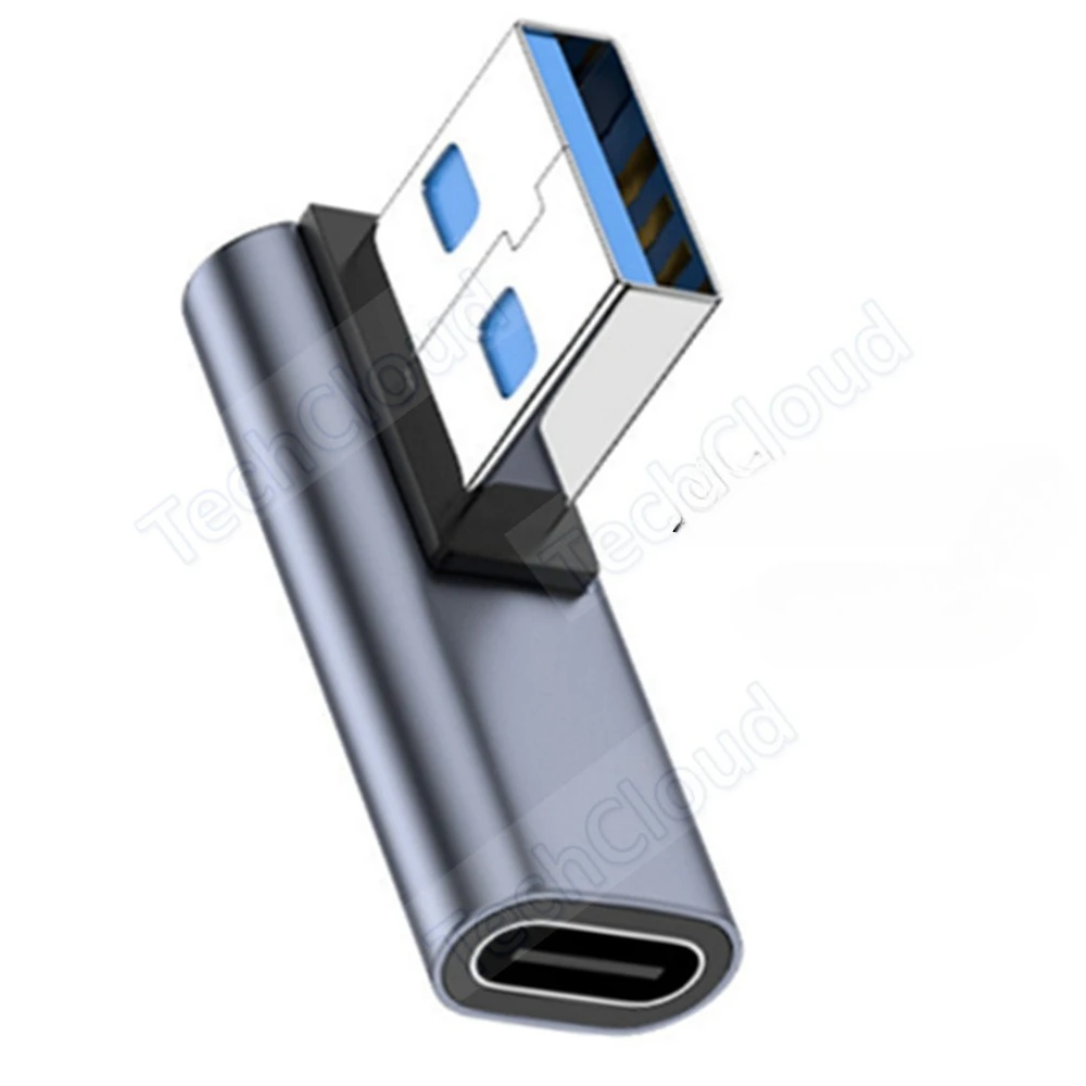 USB A type C mobile phone adapter, computer USB flash drive converter, power bank OTG adapter, type-C 10Gbps