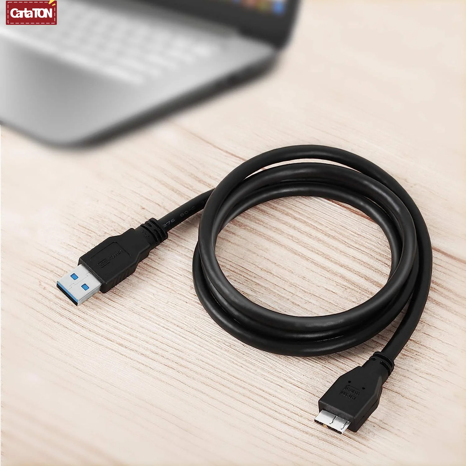 USB 3.0 Type A To Micro-B Data Cable Charger Compatible with Samsung Galaxy S5 Note 3 Note Pro 12.2 Camera External Hard Drive