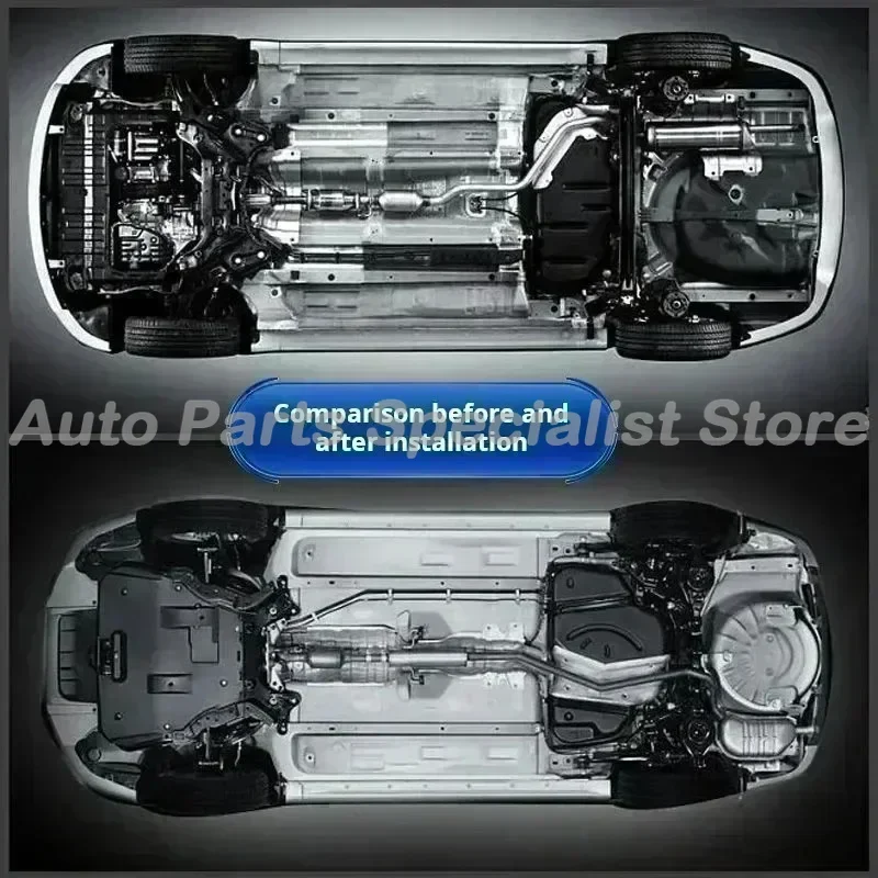 Hohe Qualität unter dem Motorschutz, Spritzschutz, Schlamm, Kotflügel-Abdeckplatte für CHERY TIGGO 5 2014–2017, 1,5 l, Auto, Schwarz