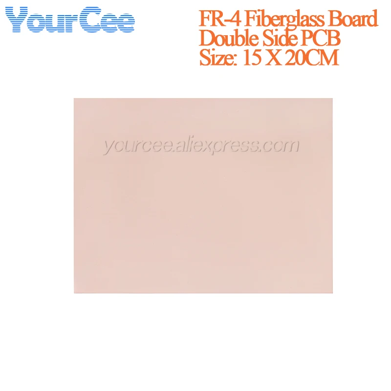 FR4 Fiberglass Single/Double Sided Copper Clad Prototype Board DIY Laminate Printed Circuit PCB Electronic Plate 5*7 15*20 20*30