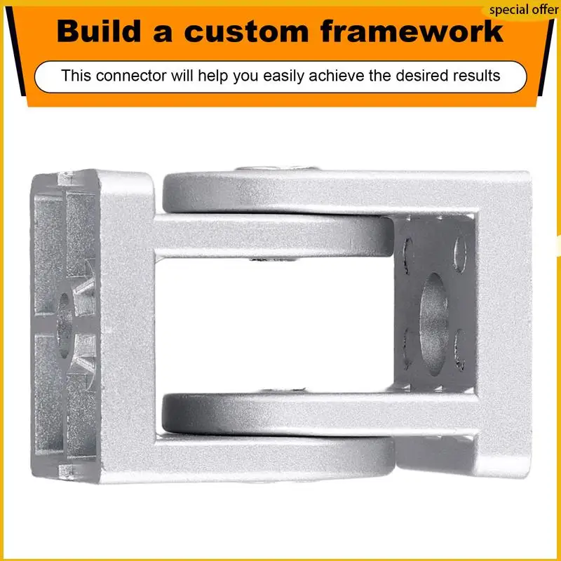 

A50I 4040 Series Aluminum Extrusion Profile Die-Cast Zinc Alloy Flexible Pivot Joint Connector For Aluminum Profile 4040