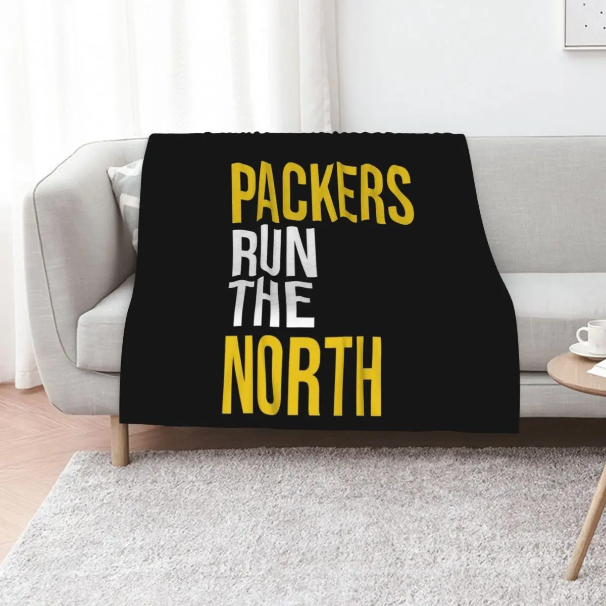 

Packers Run The North Throw Blanket Hair Sofa Quilt Flannel For Baby Blankets
