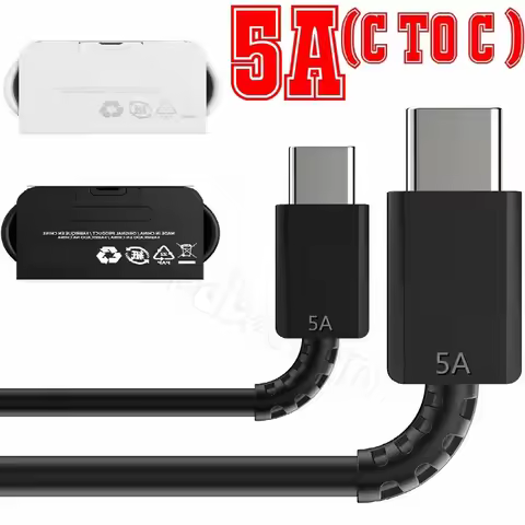 50pcs 45W 5A Super Fast Quick Charging Cable 1m 3ft C-C Type c PD USb Cable For Samsung S10 S20 S21 S22 htc Lg date cable