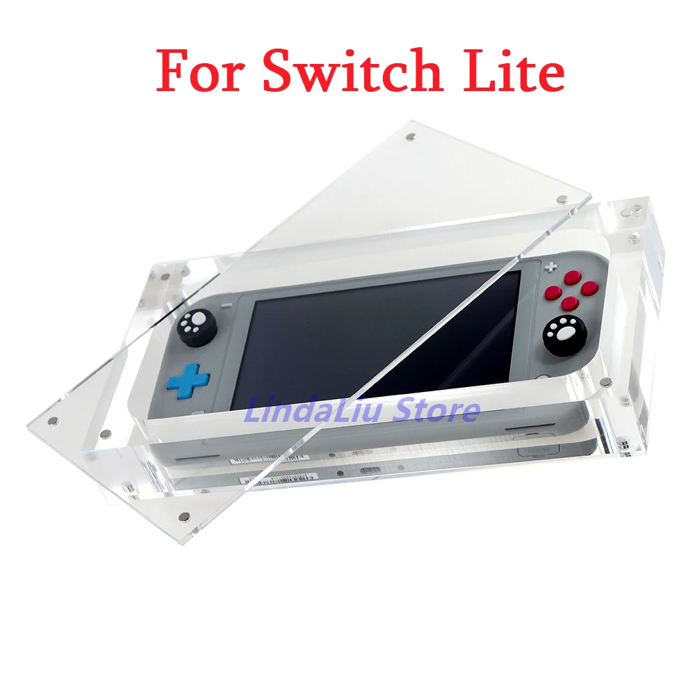 

Acrylic Box Display protection Case For Nintend Switch Lite Game Cassette Box High Transparent Case