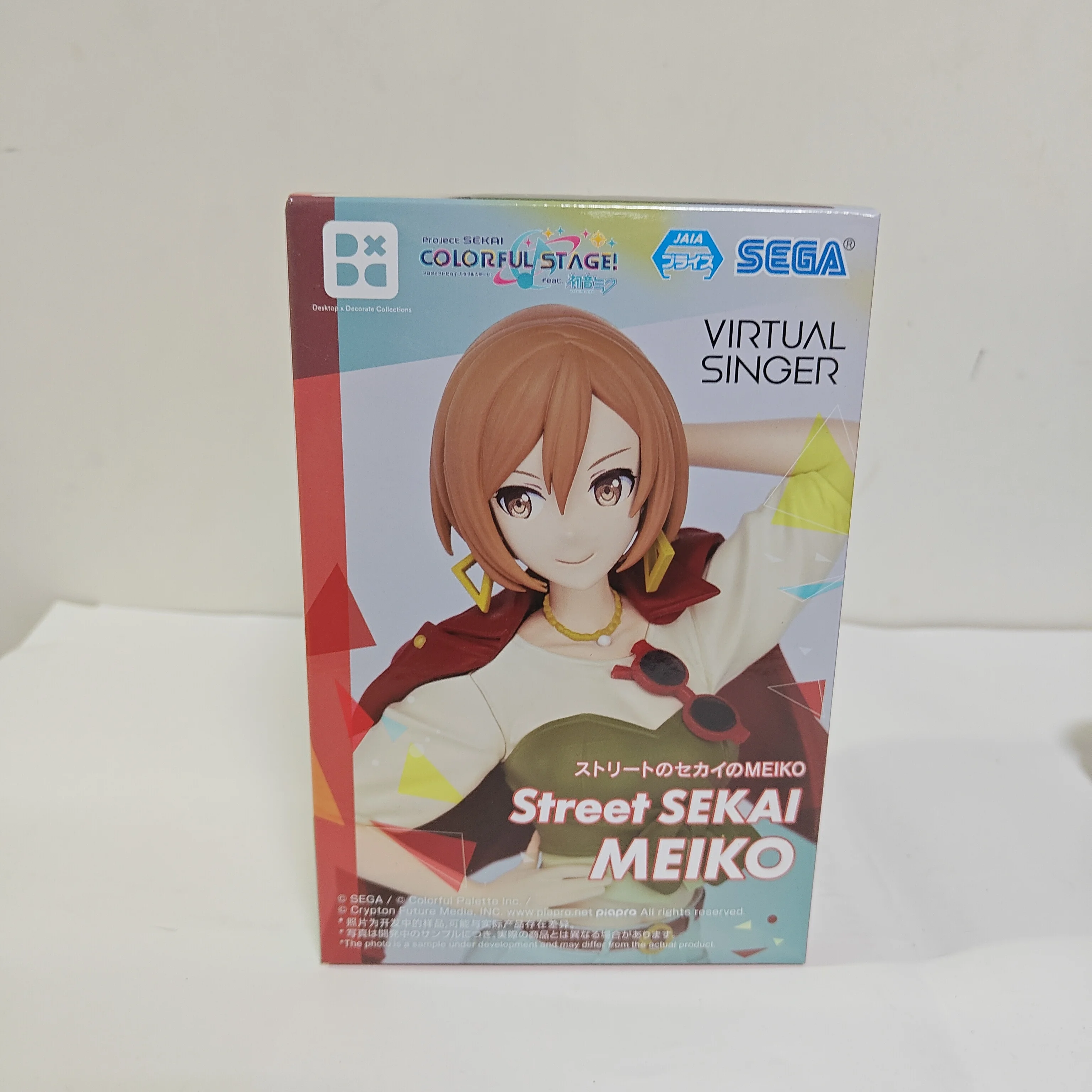 

SEGA HATSUNE MIKU KAITO MEIKO Megurine Luka Kagamine Len & Rin Desktop×Decorate Collections PVC Anime Figures Toy