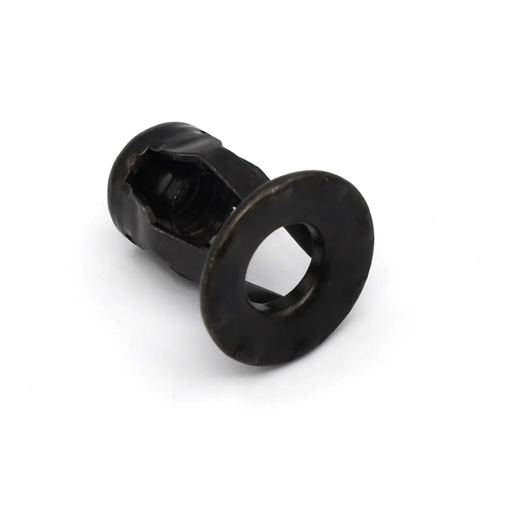 10Pcs Car Metal Screw Base Clamp  For A3 A4L A6L A8 Q3 Q5 Q7 Trunk Nuts Front Rear License Plate Fastener Clips