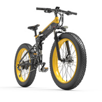 BEZIOR X1500 Electric Bike 1500W Urban road Motor E-Bike 48V 12.8Ah Battery 26*4.0-inch Fat Tires City Electric Bicycle