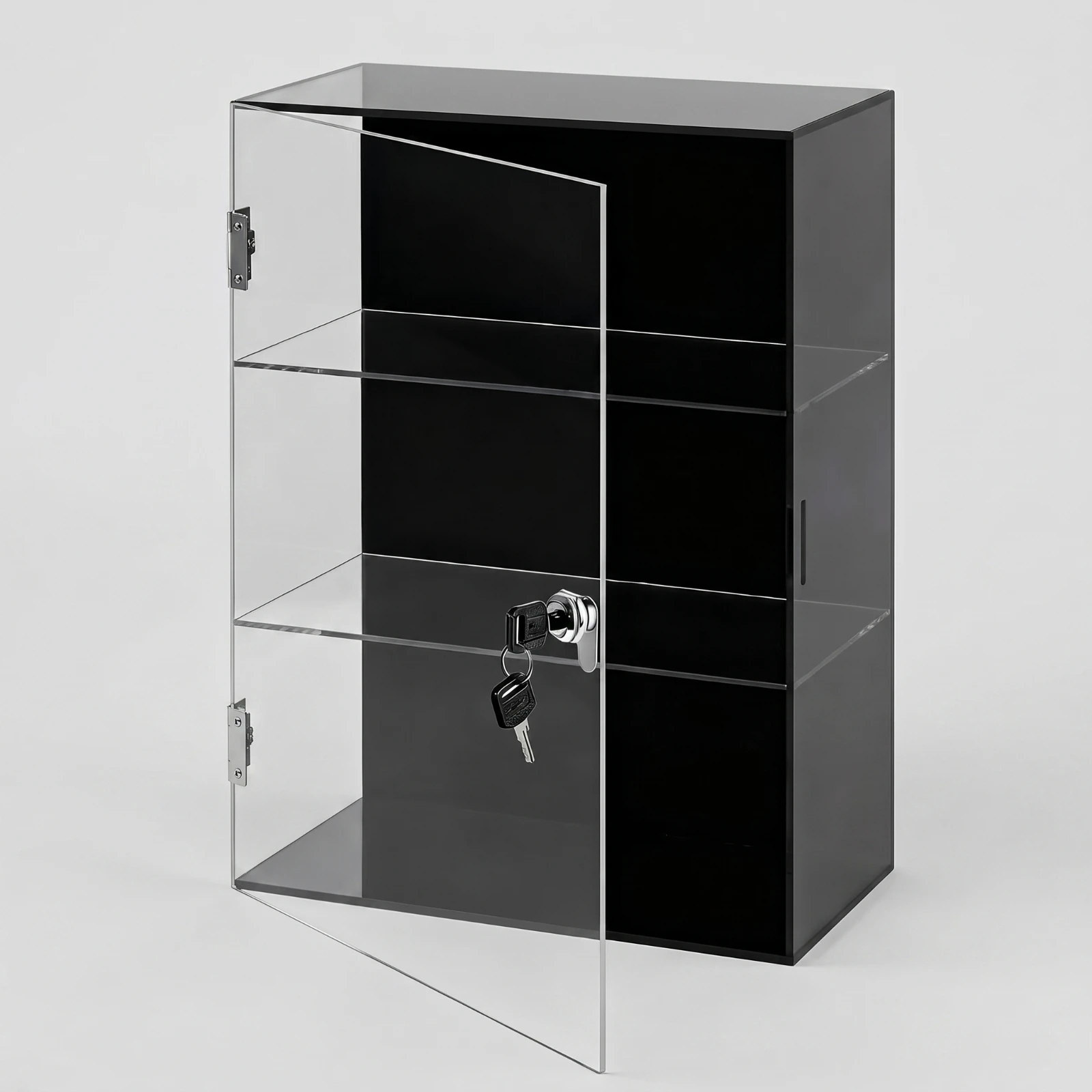 ロック可能なアクリル製ディスプレイケース 3段アクリル製ディ - Display Case Acrylic のレビューと価格