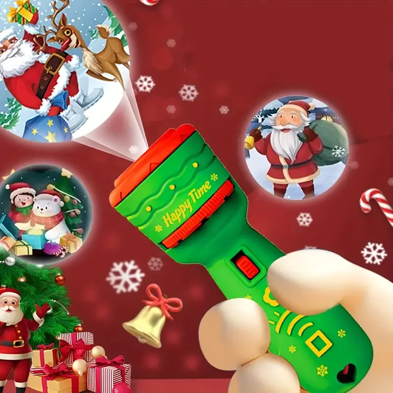 クリスマス子供用プロジェクター雰囲気を作成するための小さな懐中電灯の装飾。 クリスマスギフトとしてのおもちゃの24パターン