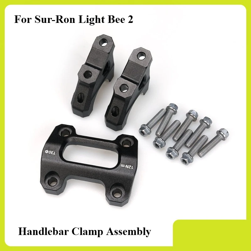 For Sur-Ron Light Bee 2 Original Factory Handlebar Clamp Assembly Handlebar Clamp Set
