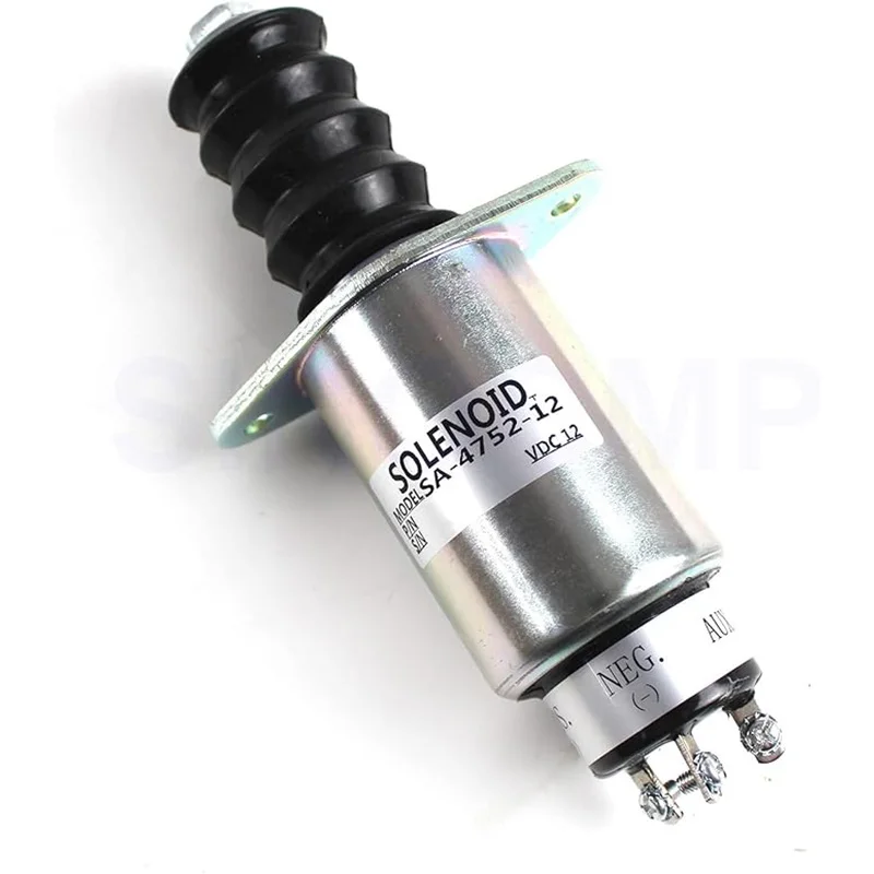 2003-12S7U1B2A SA-4752-12 12V Fuel Shut Off Stop Solenoid for 2300-1503 for Cummins for Woodward 2003 Engine Disel Parts