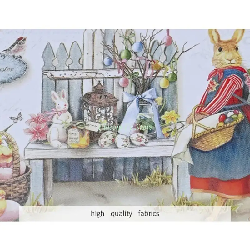 X90F Easter Bunny Mini Tinplate Box Sealed Jar Packing Jewelry Candy Empty Coin Storage Container