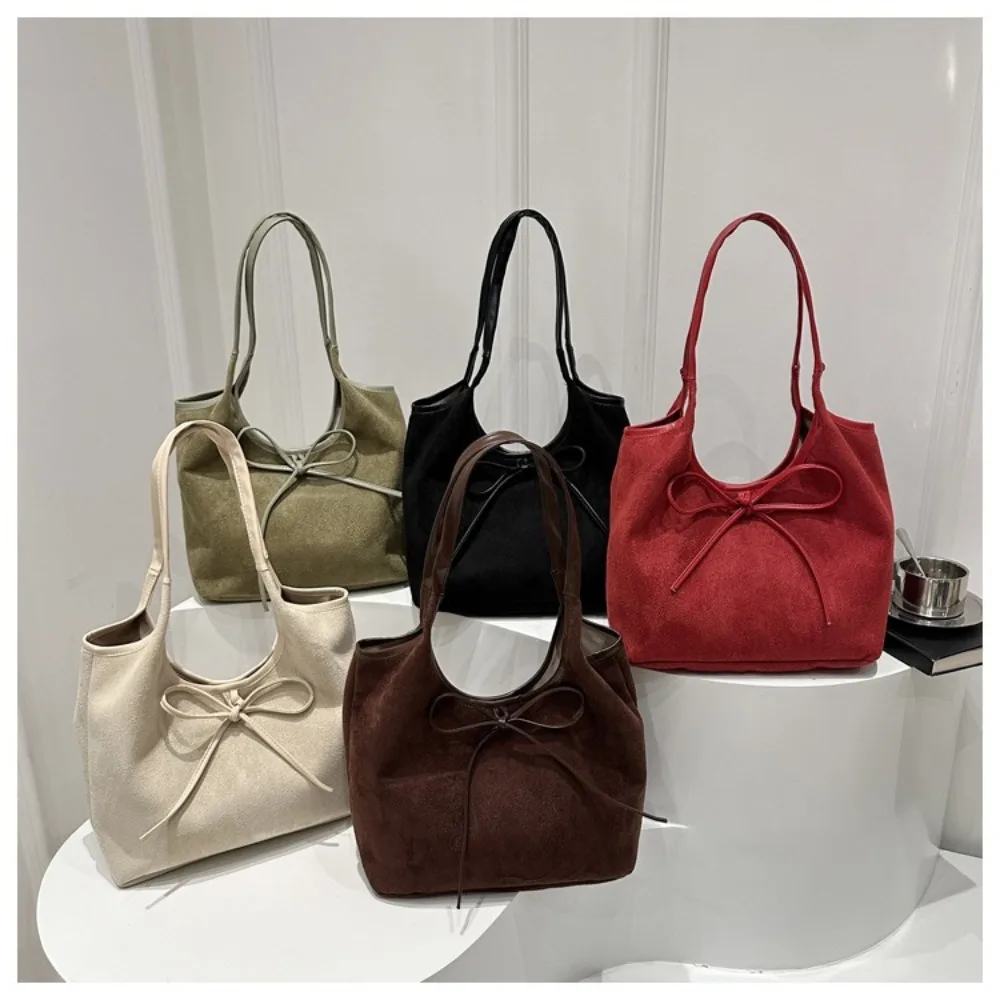 

Модная популярная сумка через плечо с бантом, большая вместительная темпераментная сумка, дорожная сумка, женская большая сумка