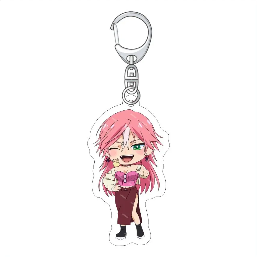 Marriagetoxin Anime Hikaru Gero Mei Kinosaki Pendant Bag Car Keychain Cell Phone Pendant Present Firend Festivals Gifts
