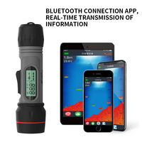 F12B Sonar Fish Finder Wireless Waterproof Intelligent Fish Finder Outdoor sports fishing supplies Fish finder Bluetooth APP