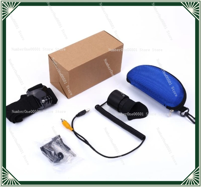 V770 Pro Portable Monitor Supports Brightness Contrast Adjustment 16x Eyepiece Large Screen Display