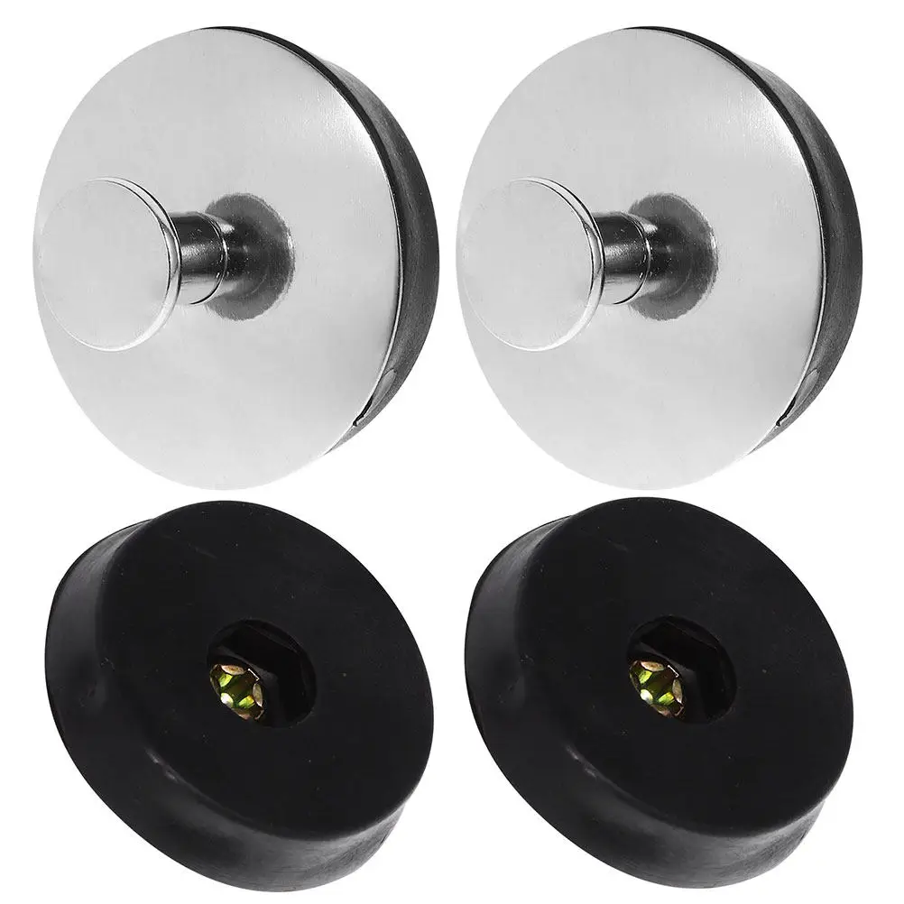 

4pcs Sink Basin Cover Drain Pop up Bathroom Sink Plug Bathroom Tub Stopper Kitchen Washbasin Stainless Steel Drainage Plugs