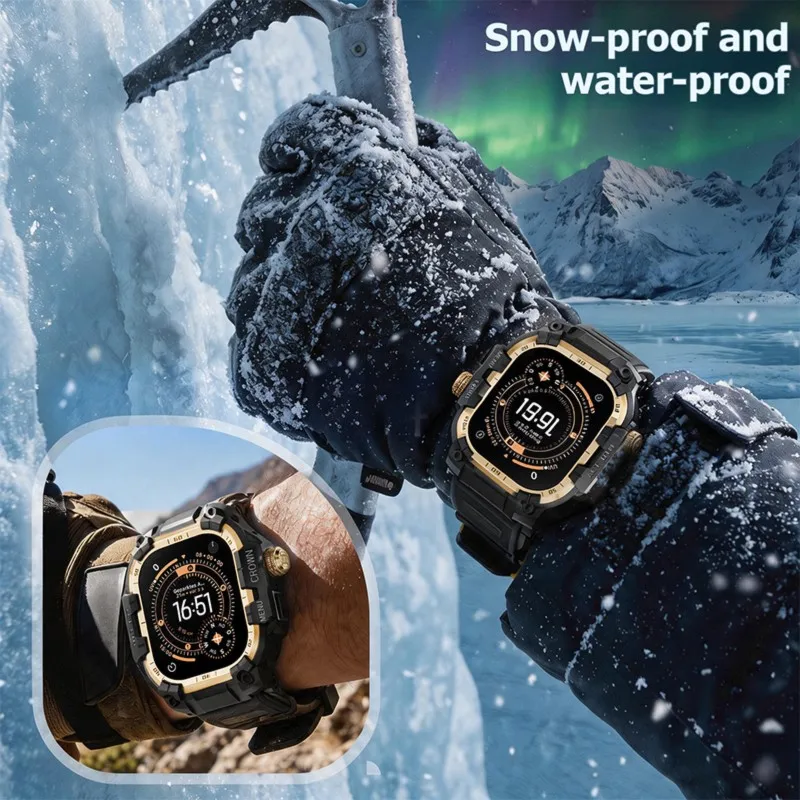 B29C-Full Protection,Shockproof Case For Watch 49Mm 1-4 Gen-Mod Design Cover
