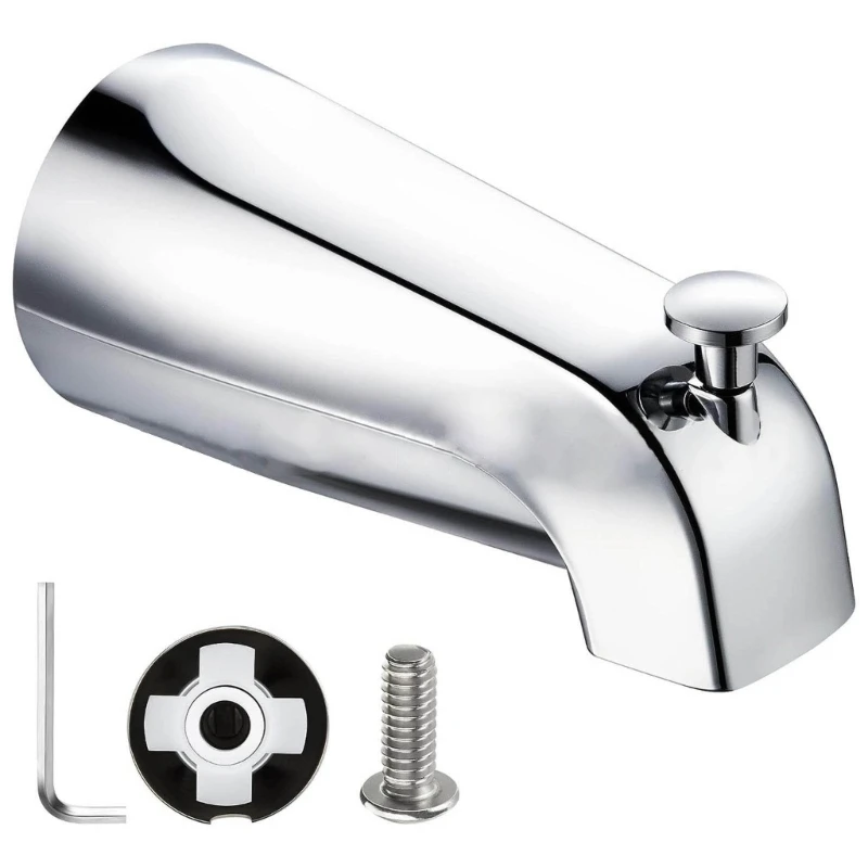 Professional Tub Diverter การติดตั้งแบบปกปิด Tub Diverter Alloy สำหรับห้องน้ำ Dropship