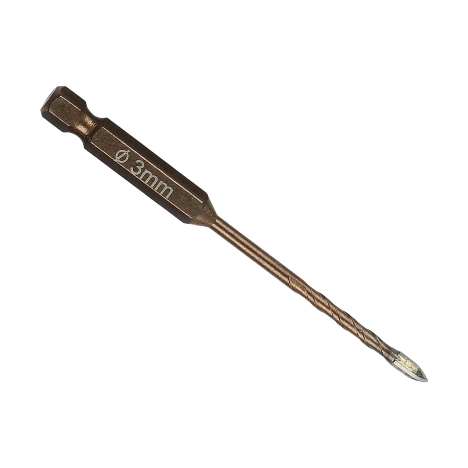 8pcs Cross Hexagon Tile Drill Bits for Drilling in Metal Glass Wood and Plastic Suitable for Hand and Electric Drill Use