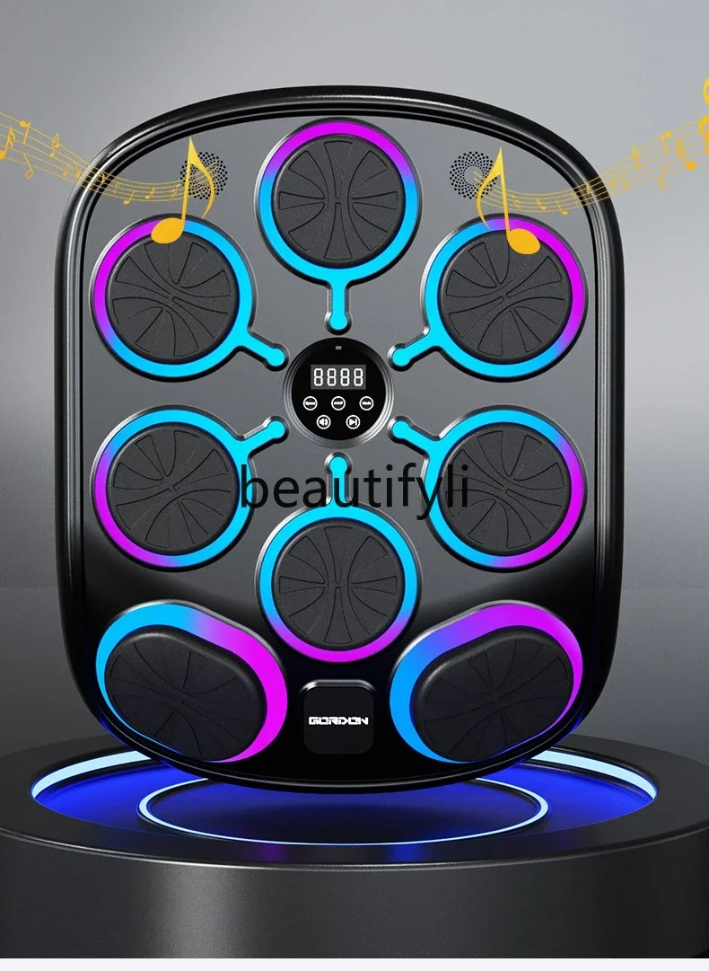 

x Music boxing wall target, home smart eight-target electronic boxing machine trainer, music boxing machine