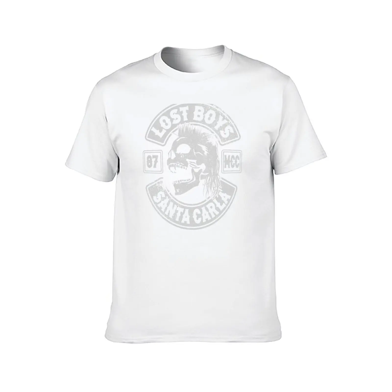 سانتا كارلا ، المفقود الأولاد MCC دراجة نارية نادي تي شيرت أنيمي تي شيرت للرجل القطن تي شيرت رجل مضحك تي شيرت الظلام الفكاهة تي شيرت #2