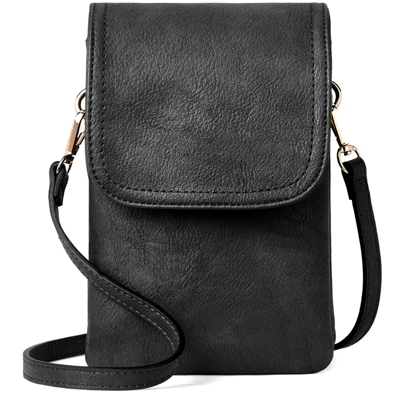 

Nesitu винтажная искусственная кожа белый черный серый коричневый синий мини женская и мужская сумка через плечо кошелек для телефона легкий M002