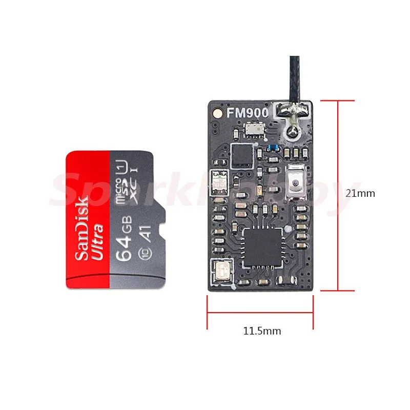 جهاز استقبال مصغر X-BOSS FM900 1.2 جرام FASST RSSI 2.4G جديد تمامًا، متوافق مع Futaba T8FG、T14SG、T16SZ、T18SZ、T18MZ、T32MZ,App