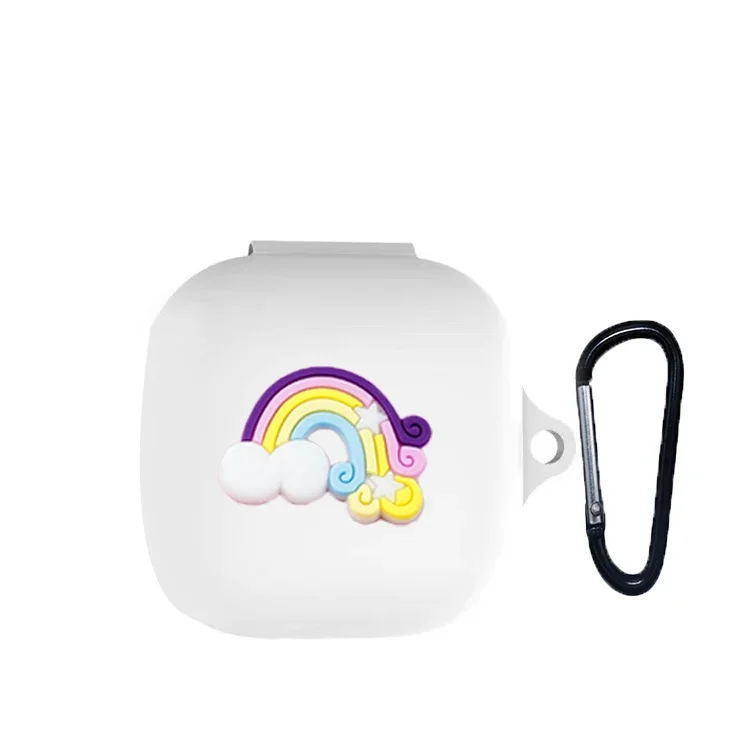 สำหรับ QCY HT05กรณีการ์ตูนสัตว์ซิลิโคนหูฟังสำหรับ QCY Melobuds ANC HT05หูฟังอุปกรณ์เสริมกล่อง