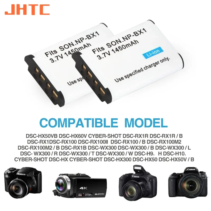 1450mah بطارية NP-BX1 لسوني M3 M2 DSC RX1 100 AS100V HX300 HX400 HX50 HX60 GWP88 WX350 WX300 كاميرا NP BX1 بطاريات