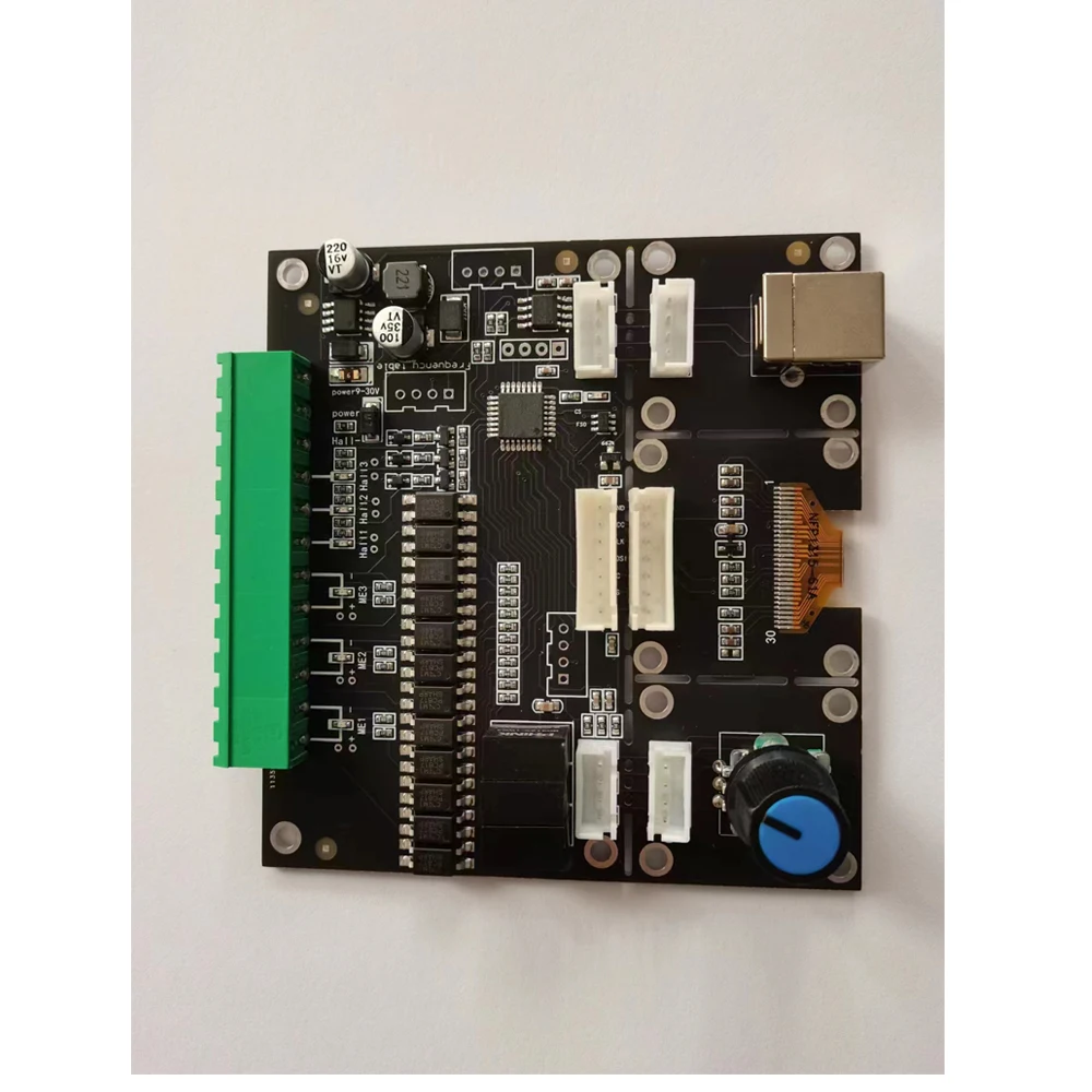 Programmable Vehicle Crankshaft Sensor Signal Simulator Car Signal Generator Board with LED Display 6 Channel Synchronous Output