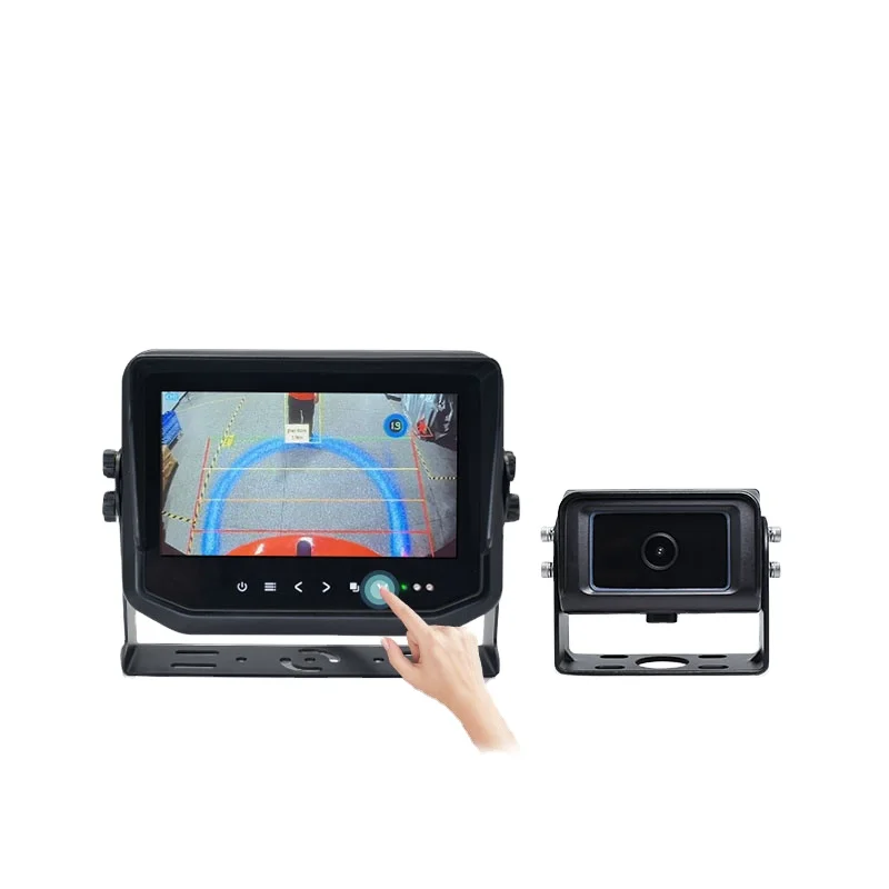 

Truck AI Camera Pedestrian Detection Human Vehicle Nearby Collision Warning Truck Backup Camera Blind Spot Detection System