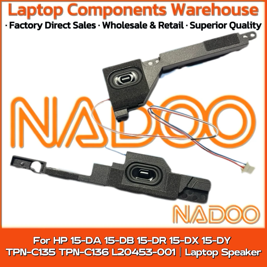 New Original Laptop Speaker For HP 15-DA 15-DB 15-DR 15-DX 15-DY TPN-C135 TPN-C136 L20453-001 built-in speaker horn audio
