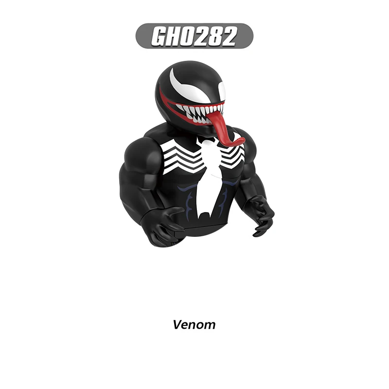Legends Venom mit Pferd Camage K2214 Bausteine Mini-Actionfiguren Anti-Venom Bausteine Pädagogisches DIY-Spielzeug Geschenke