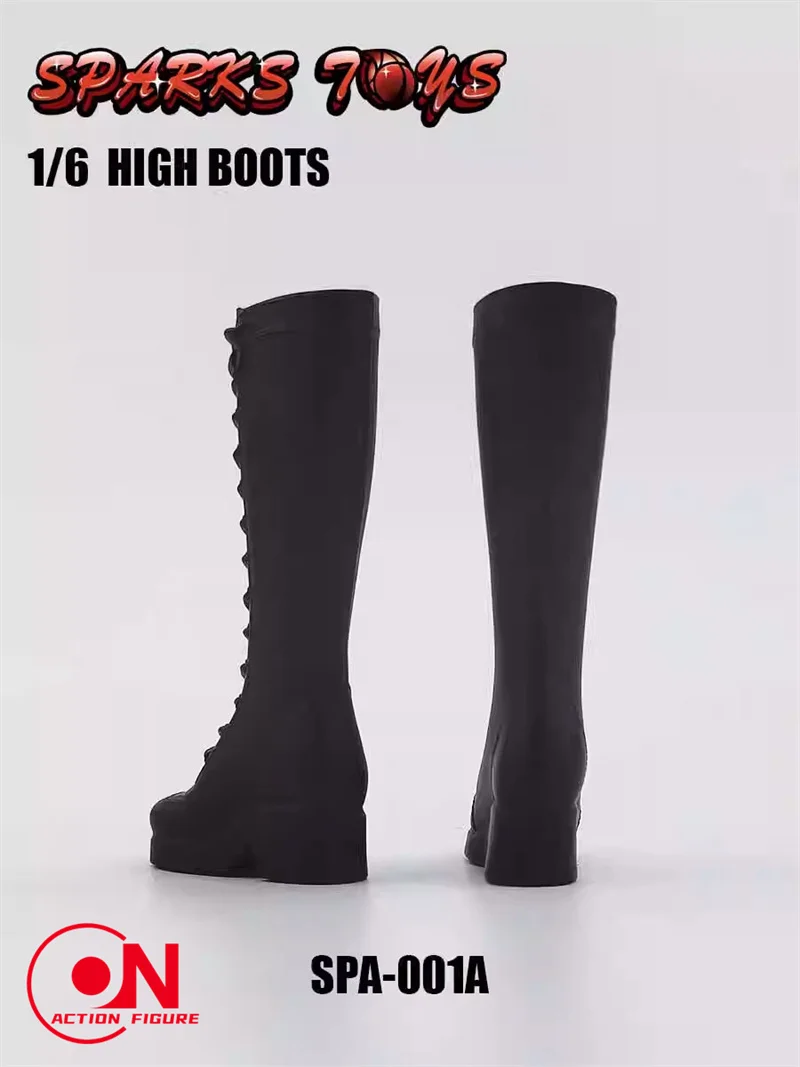 In Stock SPARKS TOYS SPA-001 1/6 Scale Female High Boots Hollow Shoes Model Fit 12'' Soldier Action Figure Body Dolls