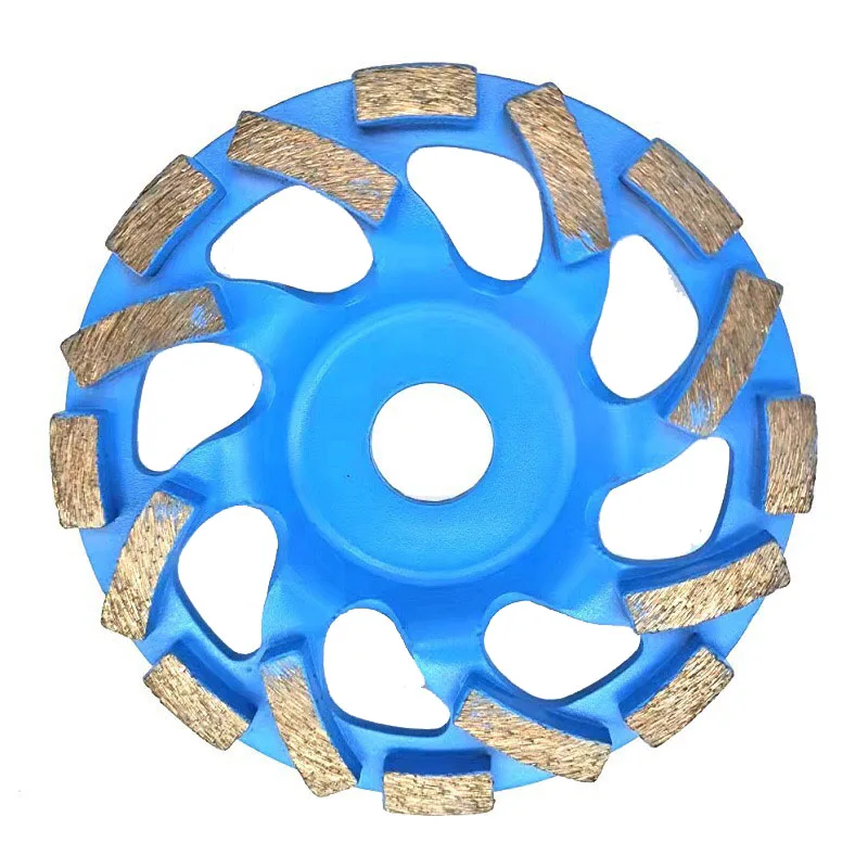 180MM Diamond Special-Shaped Grinding Wheel Thickened Stone Grinding Disc Marble Cement Concrete Floor Grinding Disc