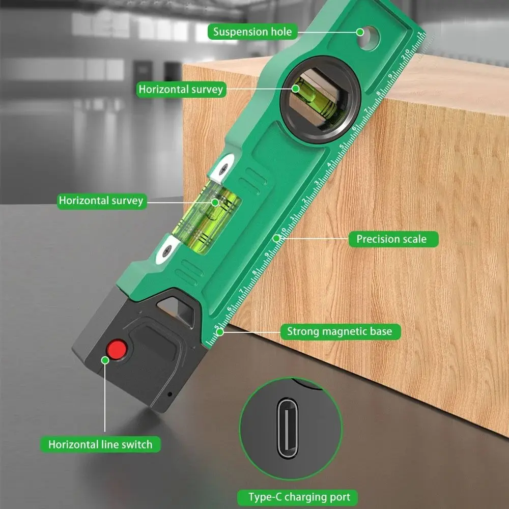 

Aluminum Alloy Angle Finder High Precision Horizontal Electronic Inclinometer Magnetic Base Anti Slip Angle Gauge Testing
