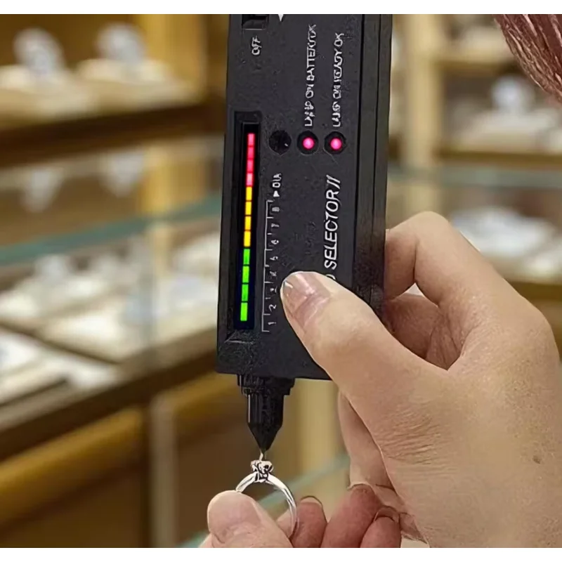 LED Diamond Indicator Accuracy Diamond Tester Gemstone Selector Jewelry Tool Watch Sapphire Crystal Mirror glasses Test Pen
