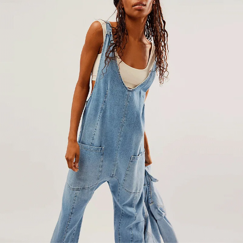 

Casual Denim Overalls Women's Autumn Winter Workwear Sle Faionable Materni Suit New Arrival Teenage Universal Youth