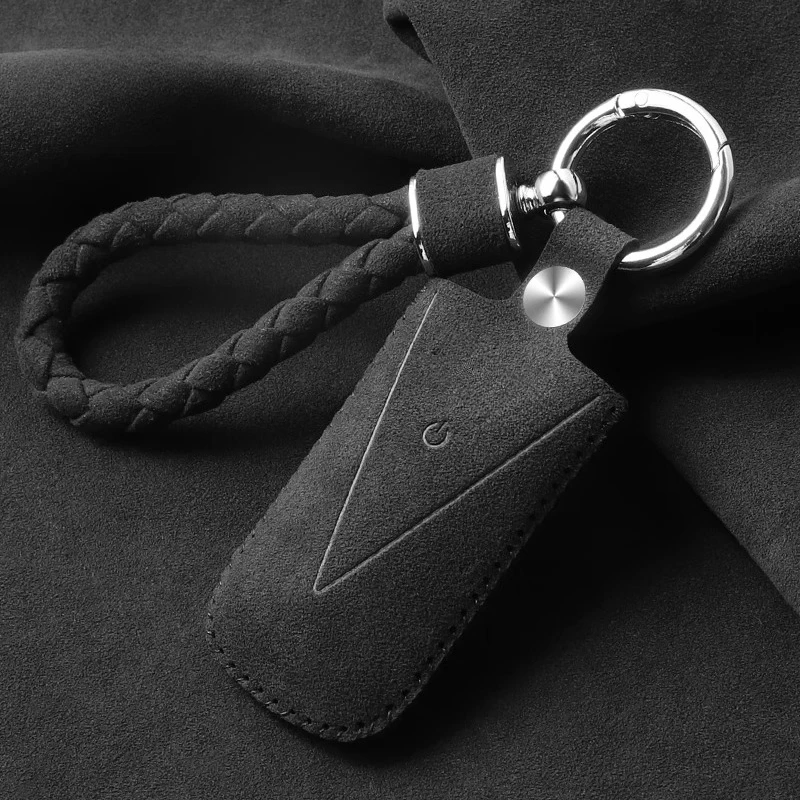 

Suitable for AVATR 07 Suede Car Remote Key Case Cover Simple Style To Choose From Better protection