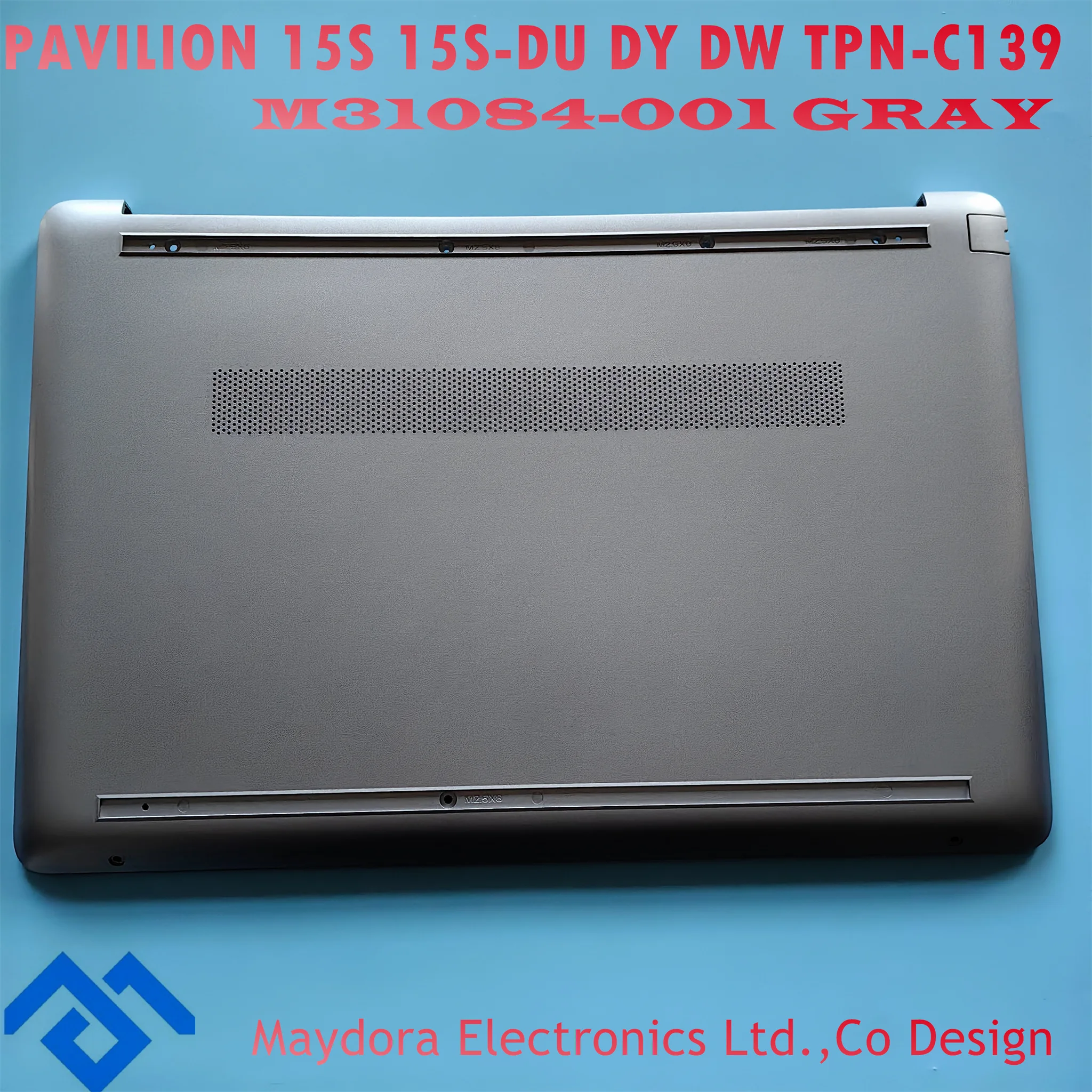 NEW ORG Laptop LCD Back cover lidrear/ Bottom base  For HP PAVILION 15S-DU 15S-DY 15S-DW TPN-C139 M31082-001 M31084-001