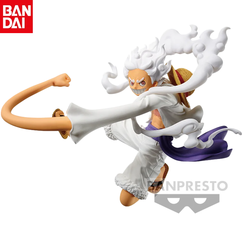 Bandai Original Genuine One Piece BRC Monkey D. Luffy 5-speed Anime Movable Human Figure Model Holiday Gift