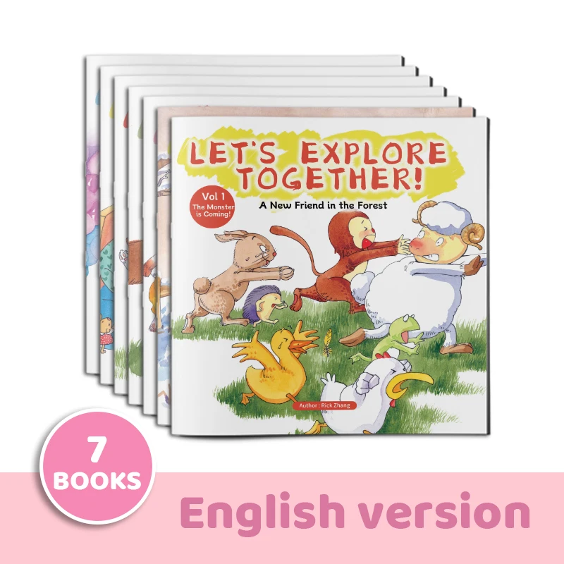 Children Lift The Flap Storybook with Fun Short Stories Lovely Cartoon Designs Perfect Gift for Kids