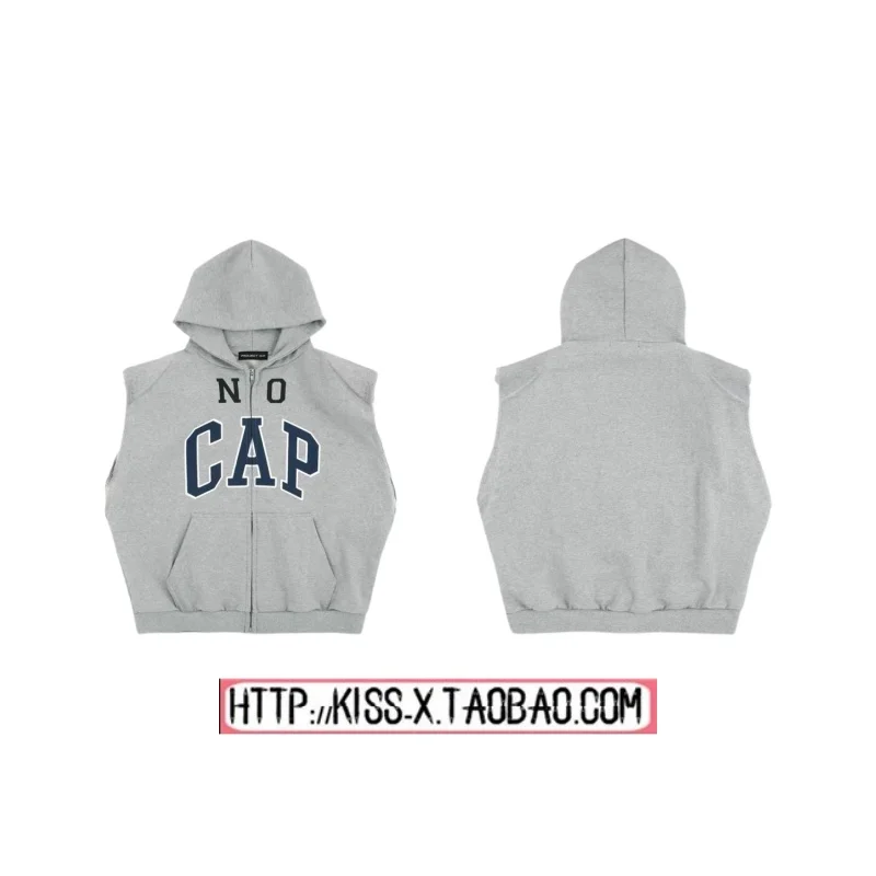

Trendy 2025 Project Ailz oulder Pad Hoodie Vest Sweatirt Casual ex Cotton 00% Logo Pattern Hooded Top