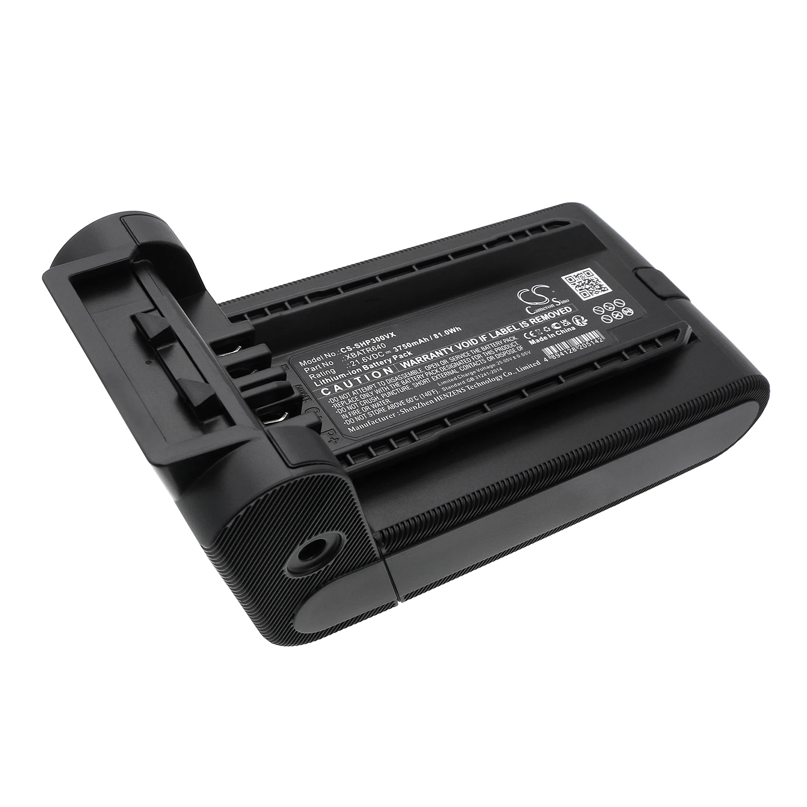 

Сменный аккумулятор CS для Shark IP3000, POWERDETECT Clean & Empty Vacu XBATR640, XBATR640US 37.