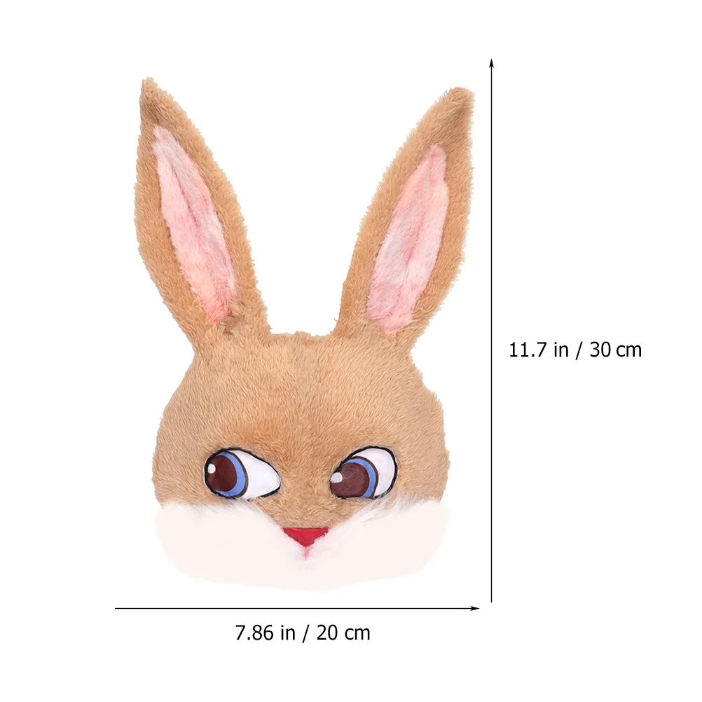 Easter Bunny Mask Easter Party Costume Props Stage Performance Masquerade Ball Animal Masks