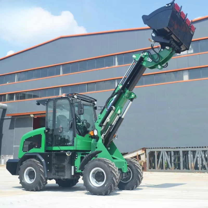 China factory direct sales telescopic boom 4x4 mini construction telescopic boom loader