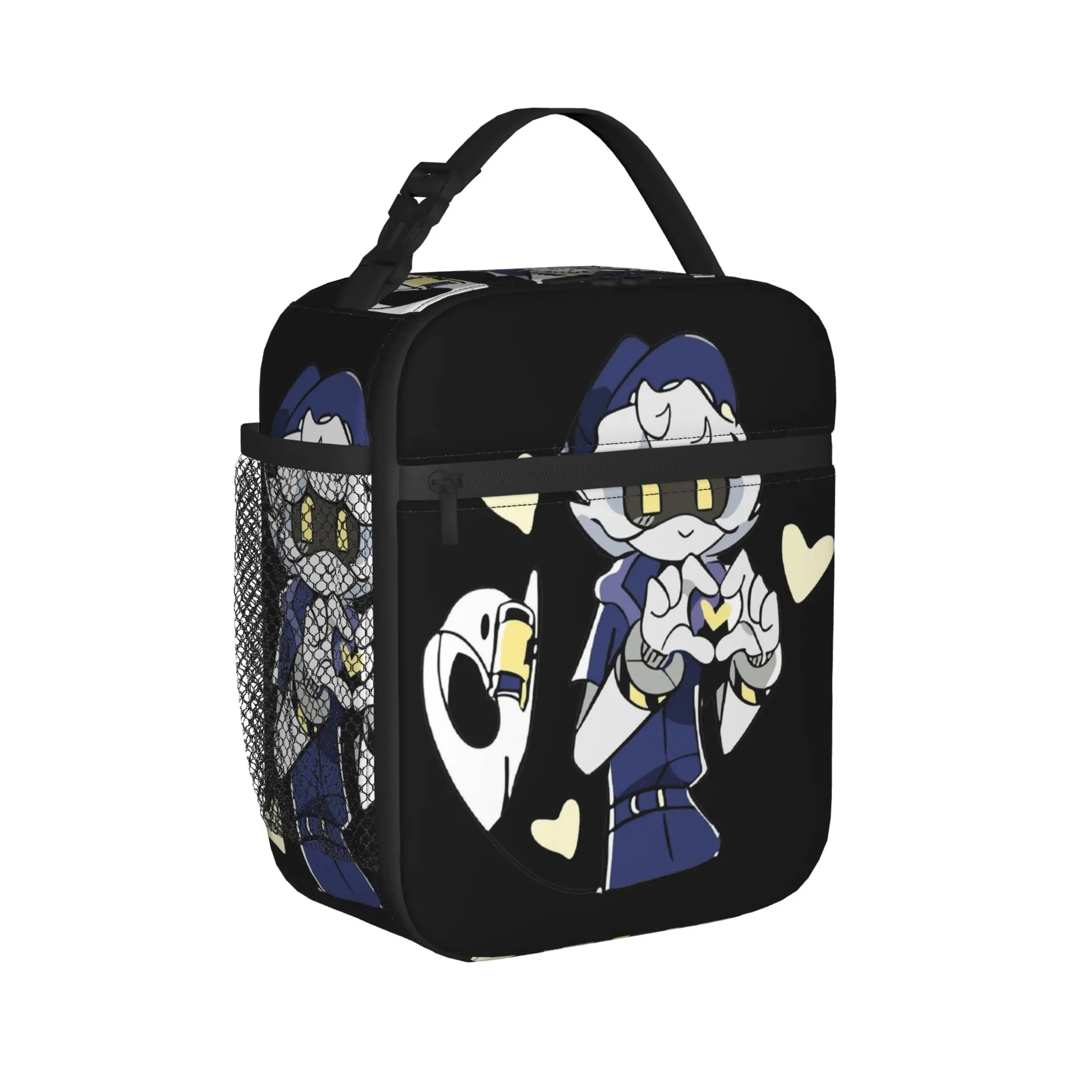Murder Drones Love Insulated Lunch Bag Cooler Bag Reusable,Lunch Container Game Leakproof Lunch Box Tote School  Outdoor