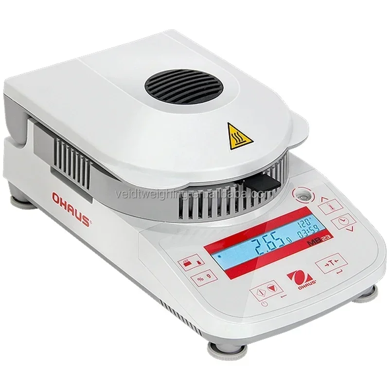 

2026 новый весовой OHAUS MB23 110 г 0,01 г кукурузной фасоли, рапсовые семена овощей, анализатор содержания воды, измеритель влажности зерна