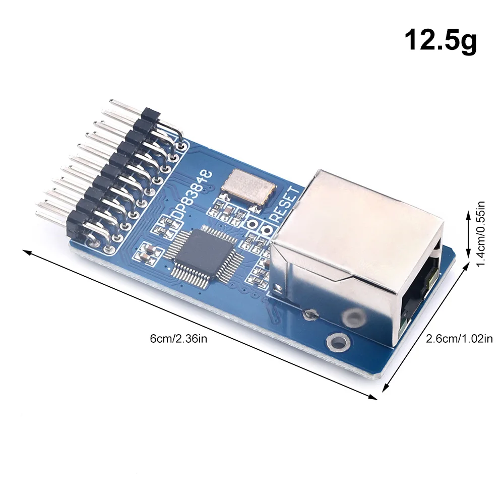 DP83848 Ethernet Physical Layer Transceiver RJ45 Control Interface Board Embedded WEB Server RJ45 Module Diy Electronic